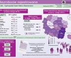 Bezrobocie rejestrowane w województwie kujawsko-pomorskim (infografika) Foto