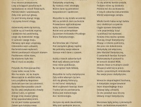 Krótki wiersz o długiej historii statystyki polskiej