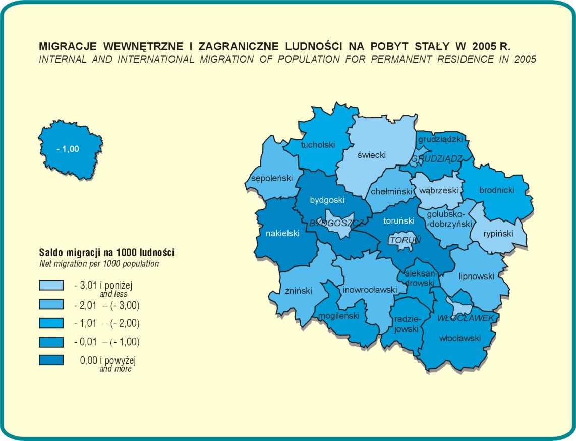 Urząd Statystyczny W Bydgoszczy Publikacje Województwo Kujawsko Pomorskie 2013 Podregiony 4947