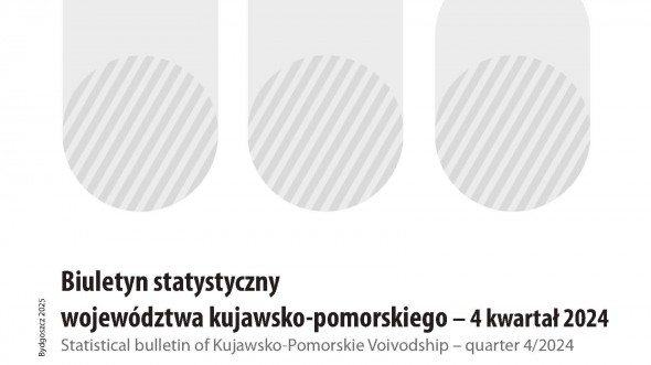 Statistical bulletin of Kujawsko-Pomorskie Voivodship - quarter 4/2024