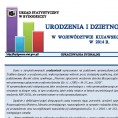 Urodzenia i dzietność kobiet w województwie kujawsko-pomorskim w 2014 r. Foto