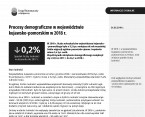 Procesy demograficzne w województwie kujawsko-pomorskim w 2018 r. Foto