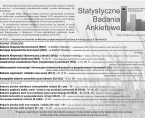 Statystyczne Badania Ankietowe (infografika) Foto