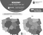 Rodziny - wyniki wstępne NSP 2021 (Infografika) Foto