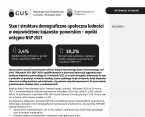 Stan i struktura demograficzno-społeczna ludności w województwie kujawsko-pomorskim – wyniki wstępne NSP 2021 Foto