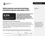Budżety jednostek samorządu terytorialnego w województwie kujawsko-pomorskim w 2022 r. Foto