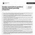 Komunikat o sytuacji społeczno-gospodarczej województwa kujawsko-pomorskiego - sierpień 2022 r. Foto