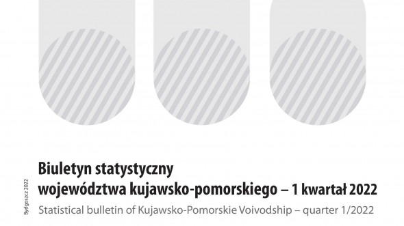 Biuletyn statystyczny województwa kujawsko-pomorskiego 1 kwartał 2022 r.