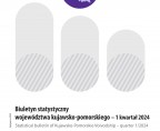 Biuletyn statystyczny województwa kujawsko-pomorskiego 1 kwartał 2024 r. Foto