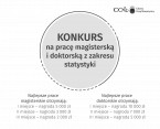Konkurs na najlepszą pracę magisterską i doktorską z zakresu statystyki Foto