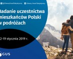 Badanie uczestnictwa mieszkańców Polski w podróżach 02-19.01.2019 Foto