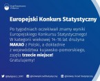 Wyniki Europejskiego Konkursu Statystycznego (ESC) Foto