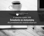 Śniadanie ze statystyką 27 stycznia 2020 r. Foto
