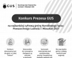 <b><p style="color:turquoise">Konkurs Prezesa GUS na najbardziej cyfrową gminę NSP 2021</p></b> Foto