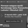 Ogłoszenie pierwszych wstępnych wyników Narodowego Spisu Powszechnego Ludności i Mieszkań 2021 Foto
