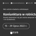 Badanie koniunktury w gospodarstwie rolnym (Ak-R) 15-29 lipca 2022 r. Foto