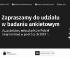 Badanie - Uczestnictwo mieszkańców Polski (rezydentów) w podróżach Foto