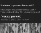 30 stycznia br. konferencja prasowa Prezesa GUS podsumowująca 2024 r. Foto