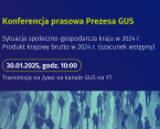 30 stycznia br. konferencja prasowa Prezesa GUS podsumowująca 2024 r. Foto