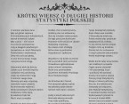 Krótki wiersz o długiej historii statystyki polskiej Foto