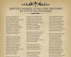 Krótki wiersz o długiej historii statystyki polskiej Foto