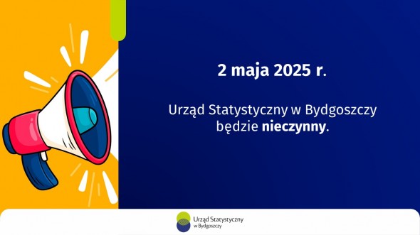 2 maja 2025 r. Urząd będzie nieczynny